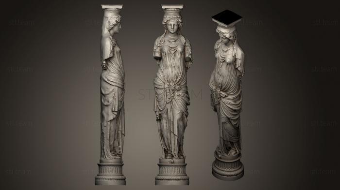 Статуи античные и исторические Caryatides